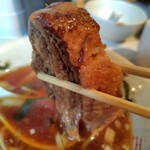 鳥人 - チャーシュー分厚い