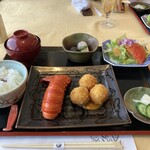 中納言 - フレッシュサラダが美味しいもちろんコロッケも