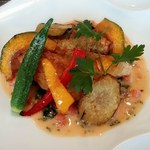 ビストロカフェ　ラピス - ★甘鯛のウロコ焼き 香草バターソース