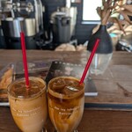 ジ イニー コーヒー - アイスカフェラテ　娘のおごりだったので多分600円位だった様な