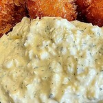 鎗屋町 つぶらや - タルタルソースたっぷり