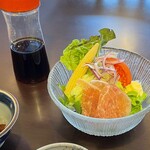 法師温泉 長寿館 - サラダ