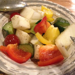 チェッカー - 野菜サラダ