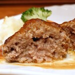 ポートサイドキッチン バイ グリル満天星麻布十番 - ハンバーグ (ワンプレートミックス)