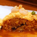 ポートサイドキッチン バイ グリル満天星麻布十番 - オムレツライス (ワンプレートミックス)