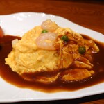 ポートサイドキッチン バイ グリル満天星麻布十番 - オムレツライス (ワンプレートミックス)