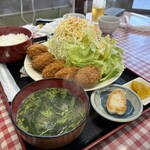 漁師の海鮮丼 - カキフライ　1500円