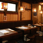 ネリマノたく庵 - テーブル席