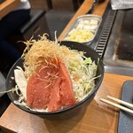 浅草もんじゃ 風鈴 - もんじゃ　焼く前