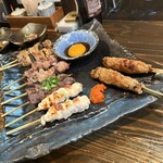 翠翔 福井站前店 - 焼鳥盛り合わせ