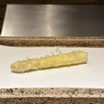 日本橋 蕎ノ字 - ホワイトアスパラ