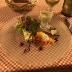 ビストロ ダ アンジュ - 前菜の盛り合せ