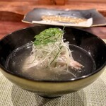 てんぷら天英 - 桜鯛カマのお椀