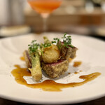 てんぷら天英 - 三重県産和牛ヒレ肉