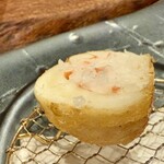 てんぷら天英 - 百合根海老仕込