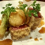 てんぷら天英 - 三重県産和牛ヒレ肉