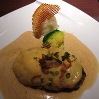 旬菜ステーキ処 らいむらいと - らいむらいと風チーズハンバーグ200g