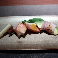 旬菜ステーキ処 らいむらいと - 冷製オードブル盛り合わせ