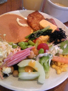 唯一実施店のモーニング サラダが超充実 小さな子連れにもいい感じ By ｗ シズラー 三鷹店 Sizzler 三鷹 ファミレス 食べログ