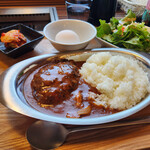 Yakiniku Bunzo - 極品番茄漢堡排拼盤～☆