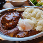 Yakiniku Bunzo - 極品番茄漢堡排拼盤～☆