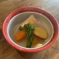 基別邸 古楽庵 - 春野菜炊き合わせ