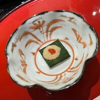 加賀屋 銀座店 - 先付：金時草　羹