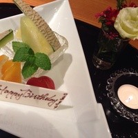 花筐 - お誕生日仕様デザート