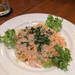 洋風居酒屋 民酒党 - 本日の魚のカルパッチョ（800円）