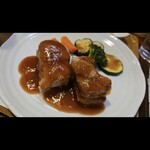 キッチン ブルー グローブ - ２月中旬、スペアリブ　ポシェ　すりおろしオニオンのポリネシアンソース