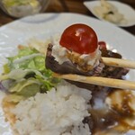 キッチン ブルー グローブ - いただきます