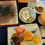 水源茶屋 - ざるそば定食