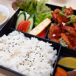 津田食堂 - 一口かつ定食♪