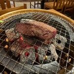 焼肉しみず - 和牛厚切りハラミ