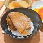 士士 - すきやき 近江牛リブロース 中川牧場 月齢三十三ヶ月、御飯 献上米 宮城 登米