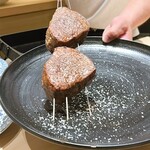 士士 - 焼き物 近江牛ヒレ 中川牧場 月齢三十三ヶ月