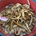 観光会館 安富屋 レストラン - ごぼう麺