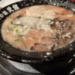 火の国文龍 - こってり背脂