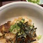 うなぎ和食  しら河 今池ガスビル店 - 薬味でいただくのが1番美味しい♡