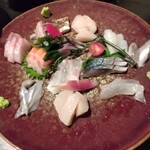 色菜広場 いっぽいっぽ - 豪華絢爛刺し身盛り合わせ（特別リクエスト）