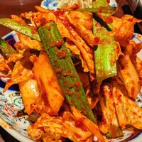 焼肉 にくだらけ - 自家製生キムチ