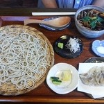 蕎苗 - 相方の舞茸せいろ　950円