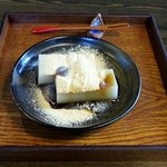 蕎苗 - せっかく古河まで来たのでつい「そば寒天」１つだけ（苦笑）