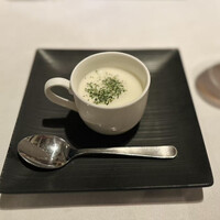 24/7 restaurant - 冷製のスープ、旨い！