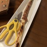 浜海道 - 九条ネギにベーコン巻いて焼いてます