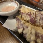 浜海道 - 金なると金時いもの天ぷら