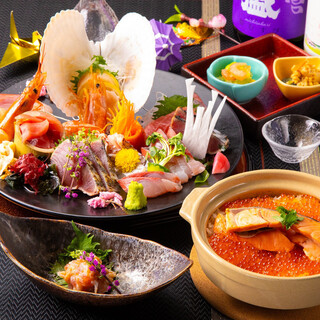 地魚と日本酒にこだわる！