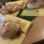 浜海道 - 炙りトロをたまごで巻き巻き
