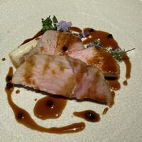 銀座 フレンチ Sublime Premium - もち豚のソテー