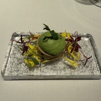 銀座 フレンチ Sublime Premium - ホタテとグリーンピース